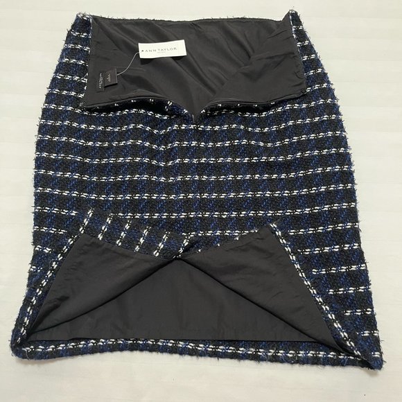 Ann Taylor petite tweed Mini skirt Size 4 - Picture 6 of 8